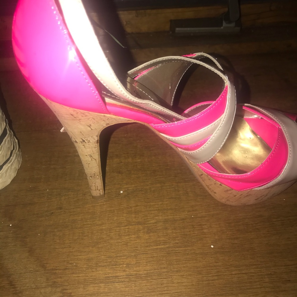 Guess cork platforms Sandles - Picture 4 of 7